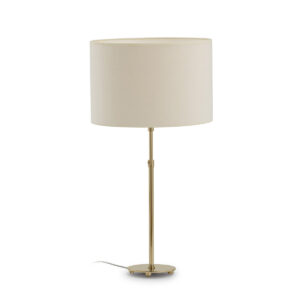 Lámpara de Sobremesa sin pantalla 13x13x38/47 Latón -- Dorado