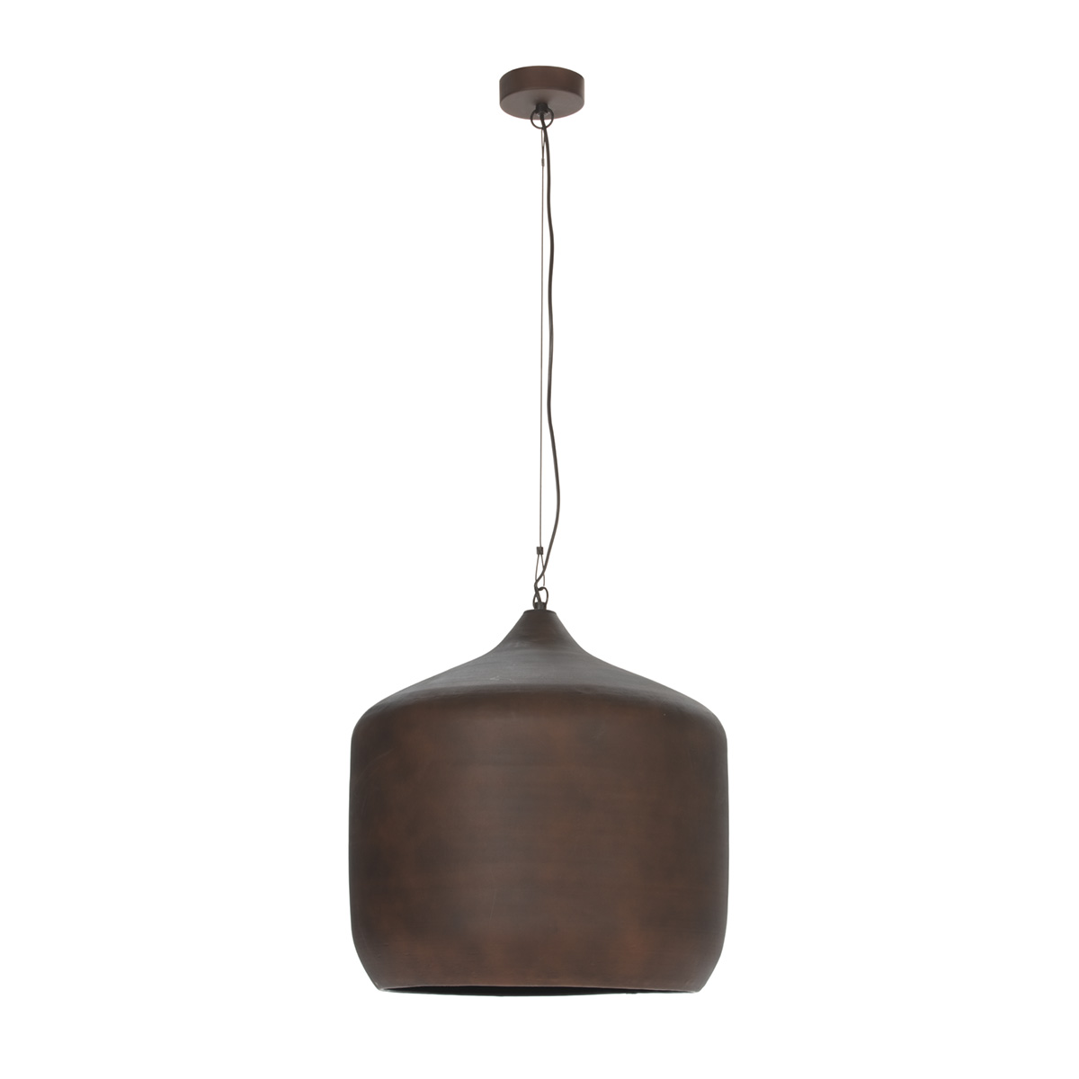Lámpara de Techo 47x47x46 Metal -- Óxido Envejecido