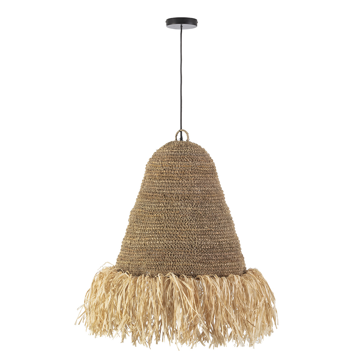 Lámpara de Techo 50x50x52 Sisal -- Natural