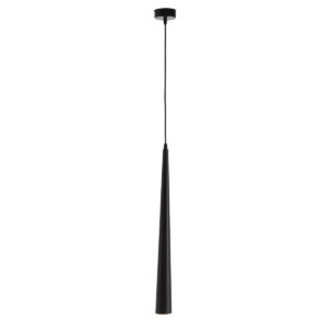Lámpara de Techo 6x6x60 Madera Negro