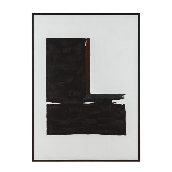 Lienzo 80x5x120 Lienzo -- Blanco/Negro