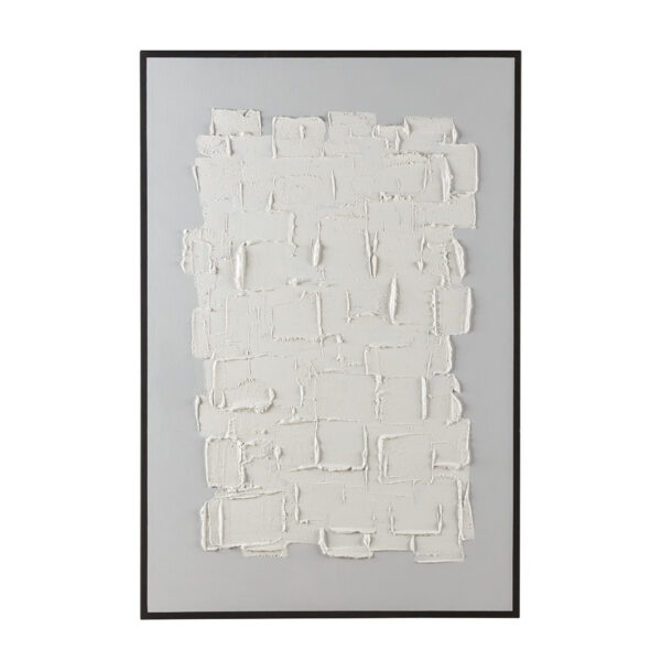 Lienzo 80x5x120 Lienzo -- Blanco/Negro