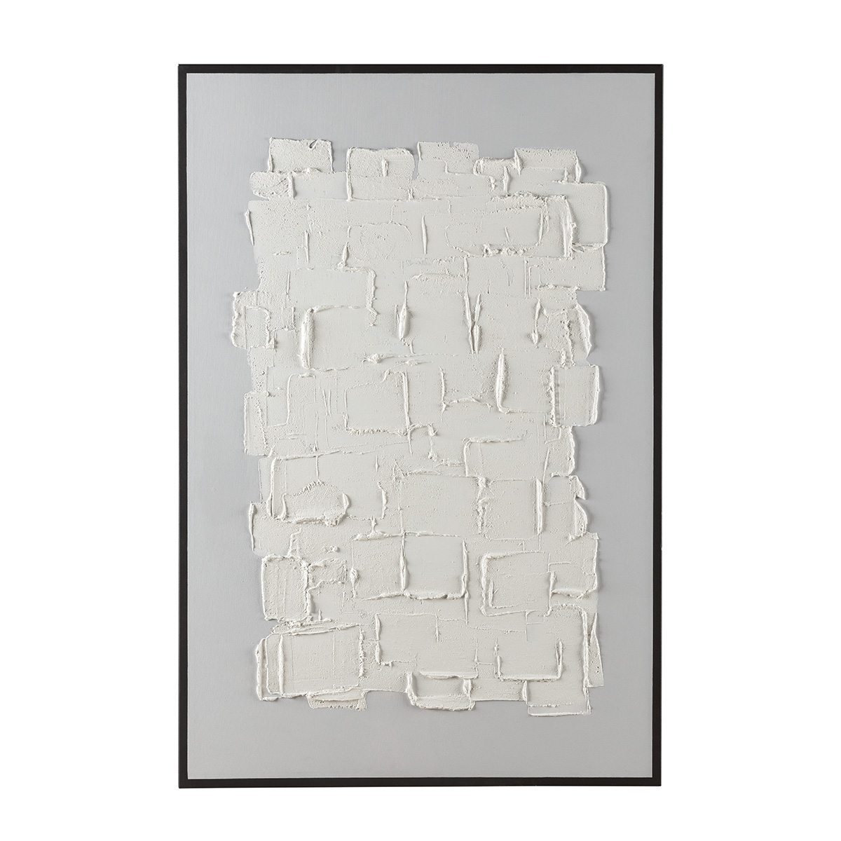 Lienzo 80x5x120 Lienzo -- Blanco/Negro