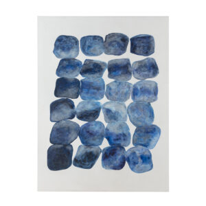 Lienzo 90x5x120 Acrilico -- Blanco/Azul