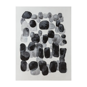 Lienzo 90x5x120 Acrilico -- Negro/Gris