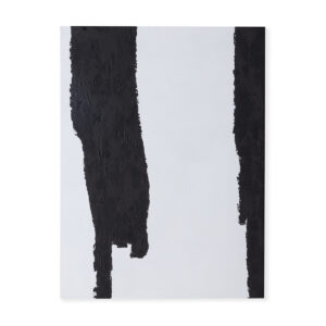 Lienzo 90x5x120 Lienzo Blanco/Negro