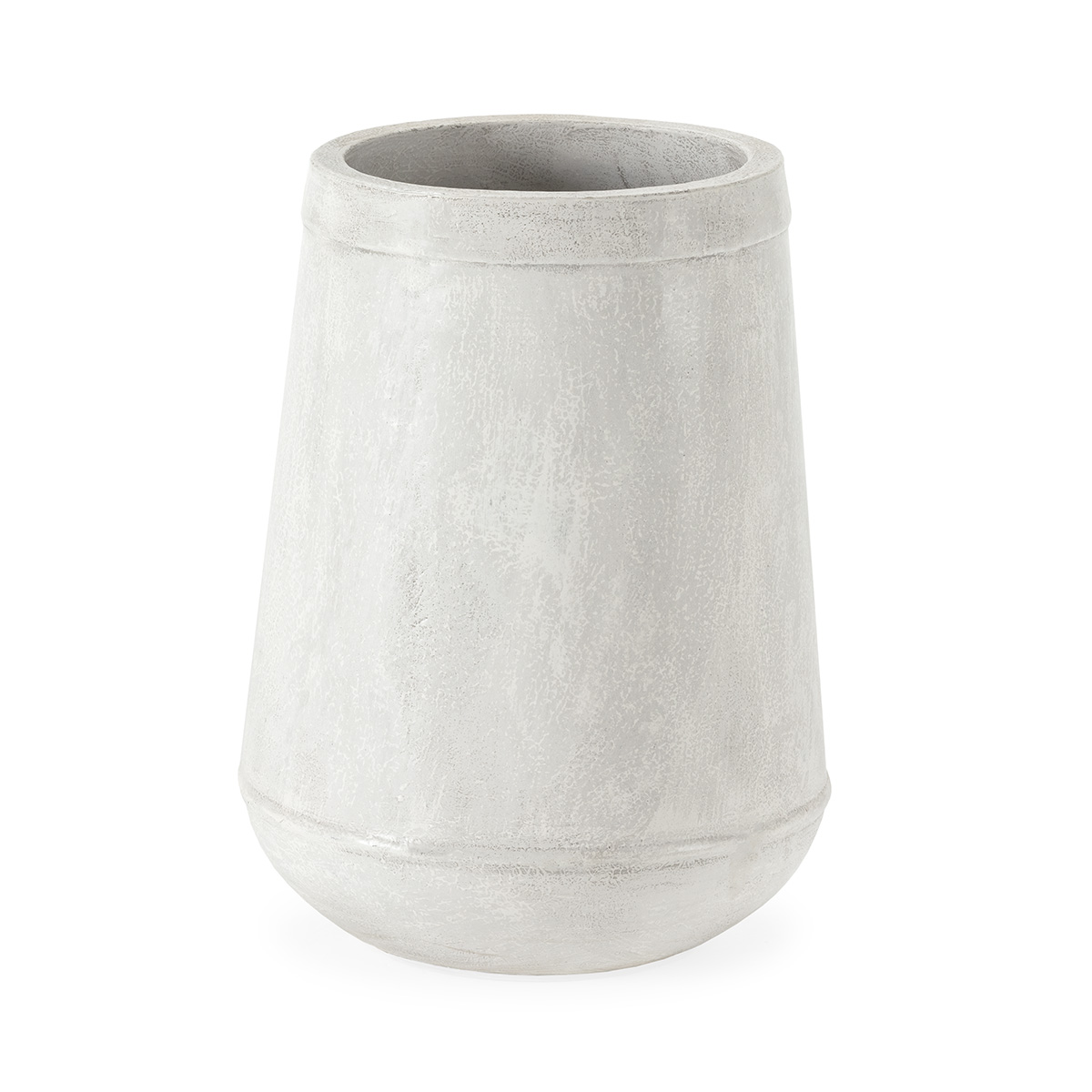 Macetero 40x40x60 Fibrocemento -- Blanco