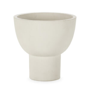 Macetero 50x50x50 Cemento -- Blanco