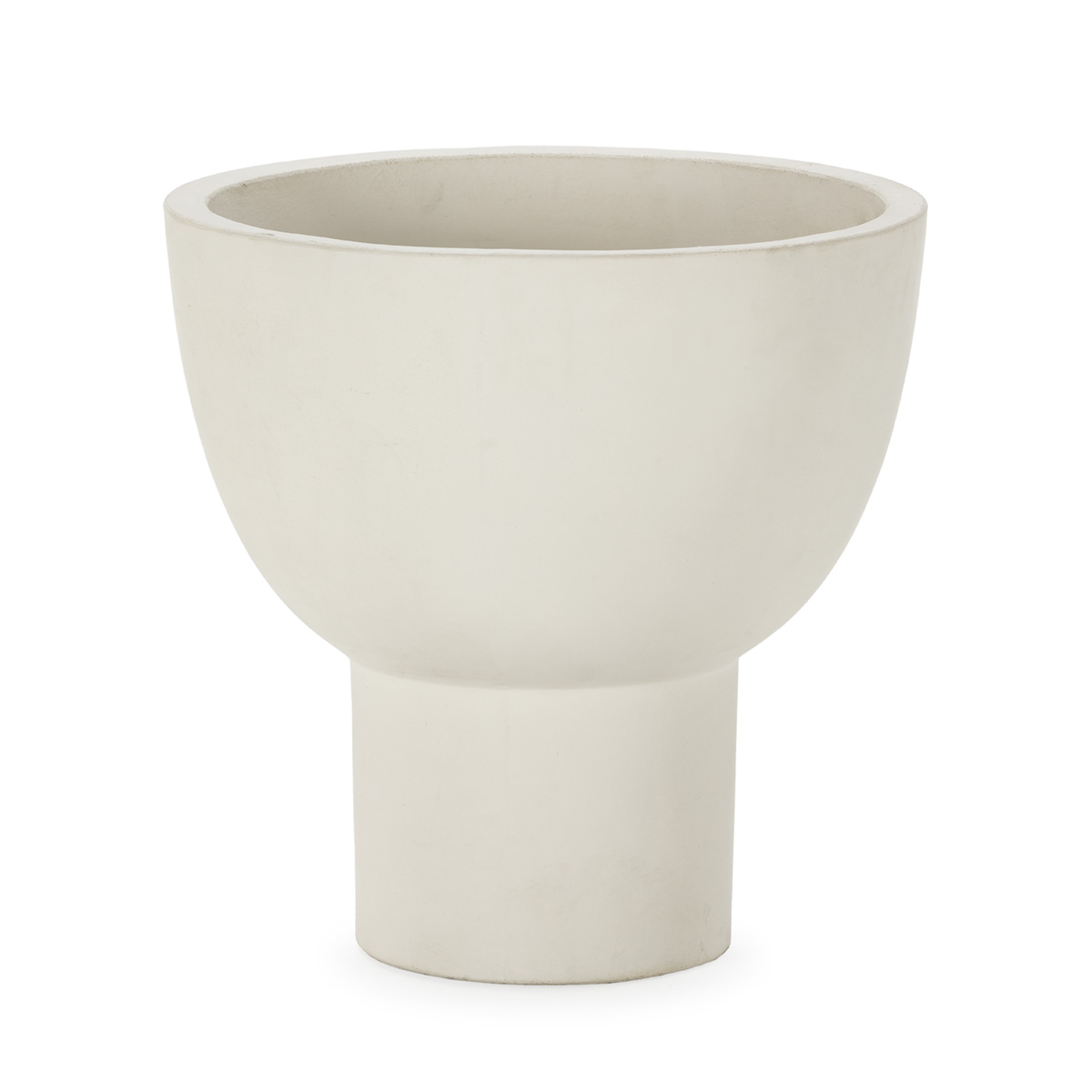 Macetero 50x50x50 Cemento -- Blanco