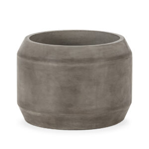 Macetero 56x56x40 Cemento -- Gris Antracita Oscuro