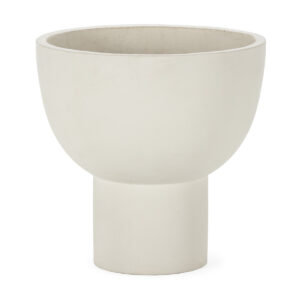 Macetero 60x60x60 Cemento -- Blanco