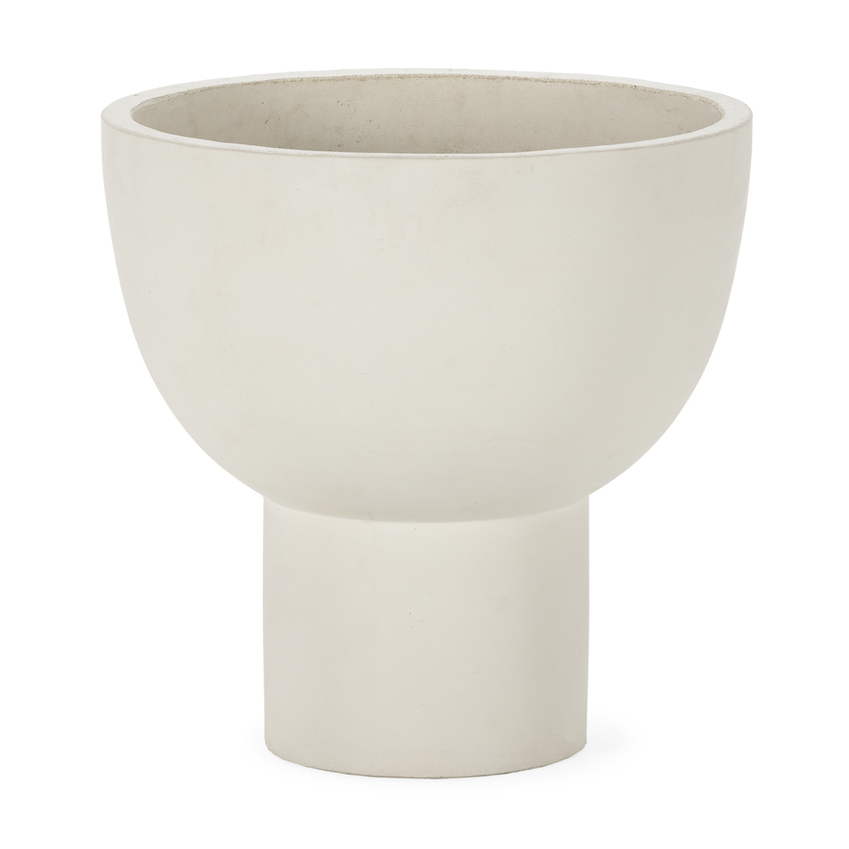 Macetero 60x60x60 Cemento -- Blanco