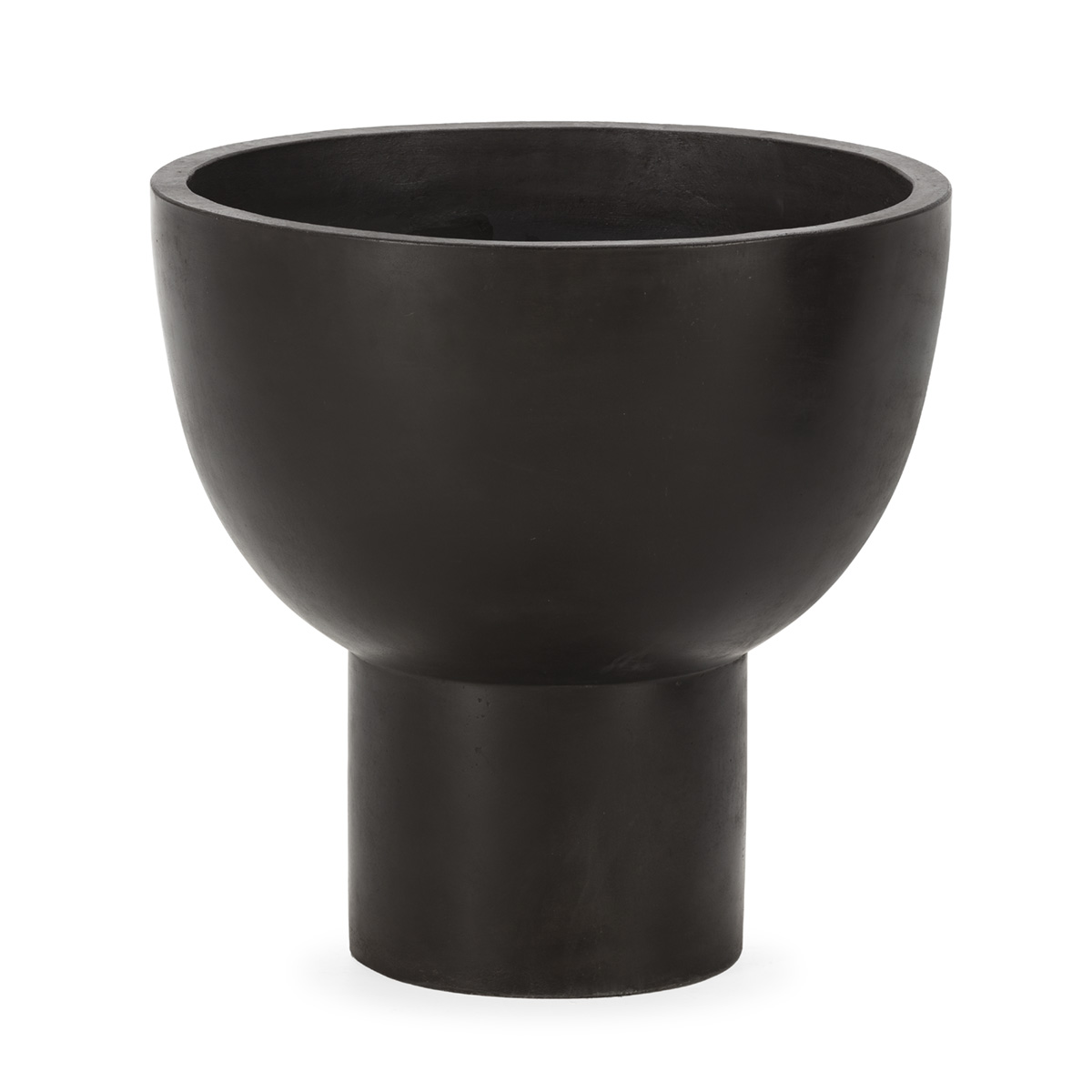Macetero 60x60x60 Cemento -- Negro