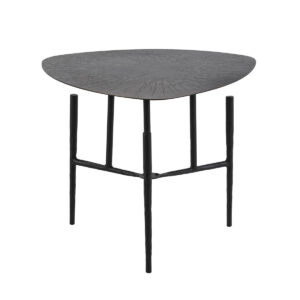 Mesa Auxiliar 52x52x46 Metal -- Negro