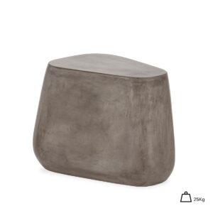 Mesa Auxiliar 60x45x44 Cemento -- Gris Antracita Oscuro