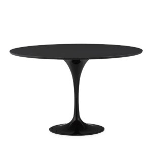 Mesa Comedor 120X120X73 Aluminio/DM -- Negro