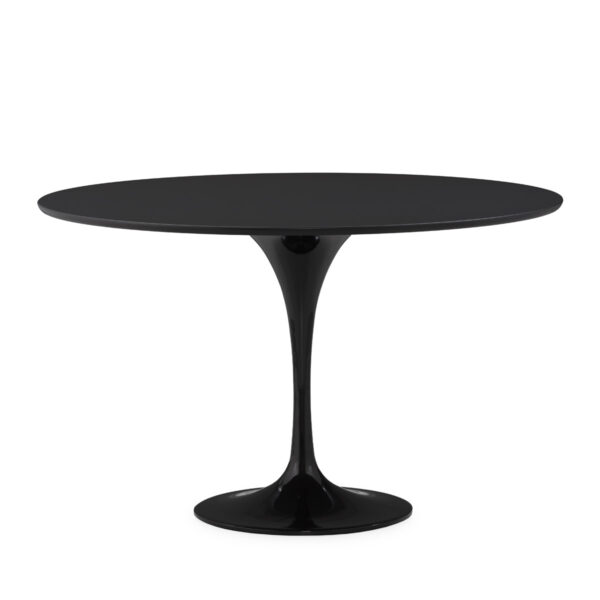Mesa Comedor 120X120X73 Aluminio/DM -- Negro