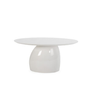 Mesa Comedor 160x120x75 Madera/Fibra de Vidrio -- Blanco