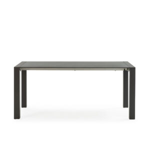 Mesa Comedor 174/219x90x76 Madera -- Gris Mate