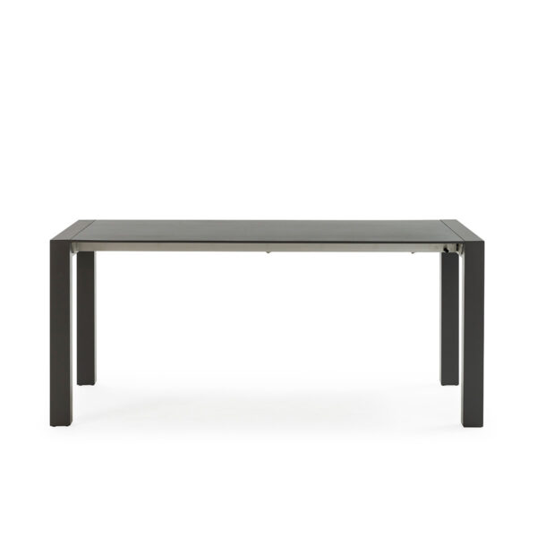 Mesa Comedor 174/219x90x76 Madera -- Gris Mate
