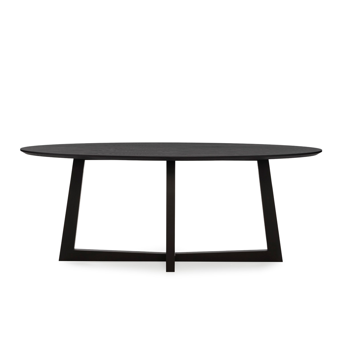 Mesa Comedor 200x100x75 Madera -- Negro