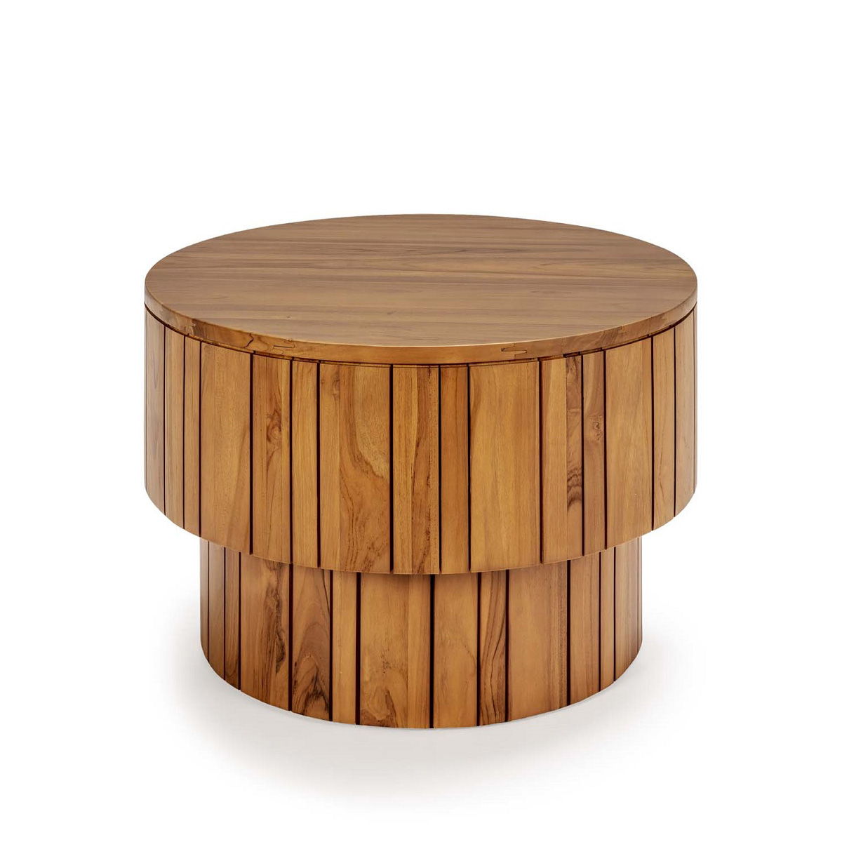 Mesa de Centro 70x70x50 Madera de Teca Natural
