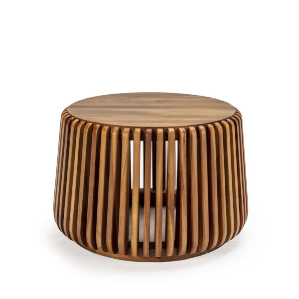 Mesa de Centro 78X78X50 Madera de Teca Natural