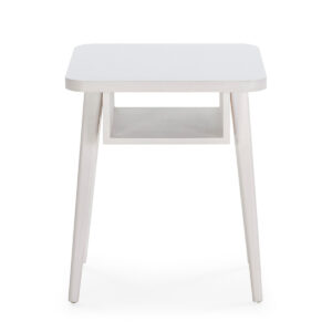 Mesita de Noche 50x50x60 Madera -- Blanco