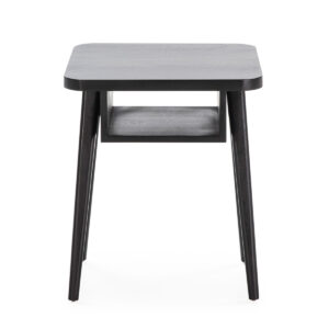 Mesita de Noche 50x50x60 Madera -- Negro