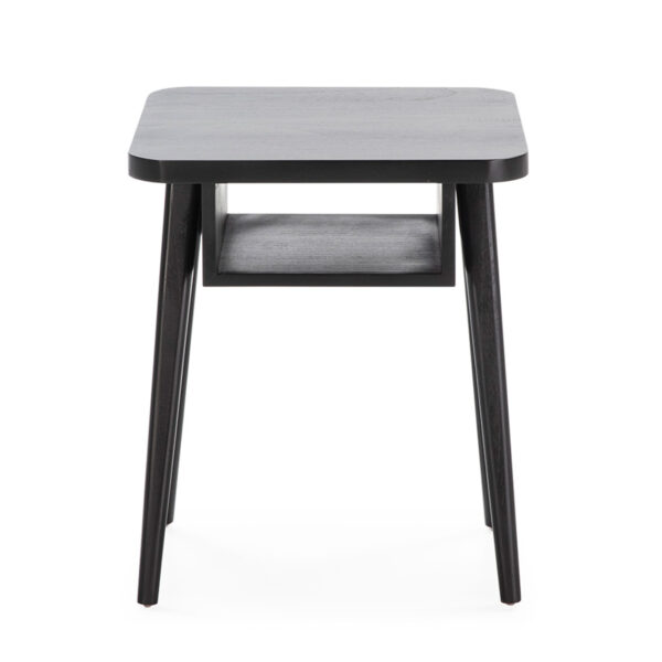 Mesita de Noche 50x50x60 Madera -- Negro