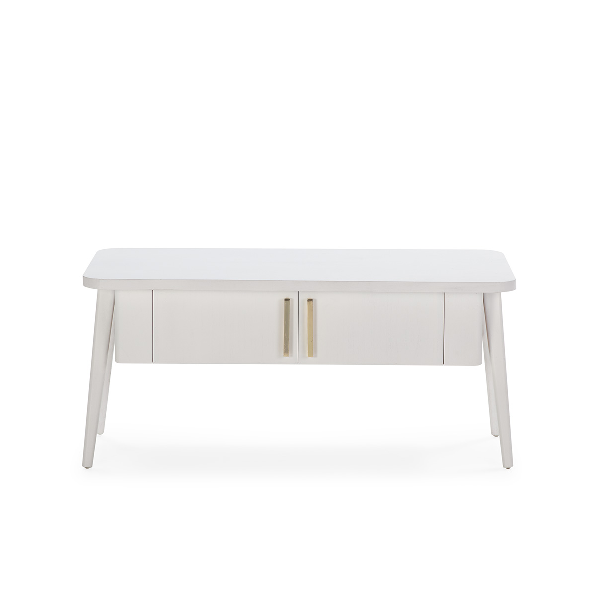Mueble TV 110x45x50 Madera Blanco