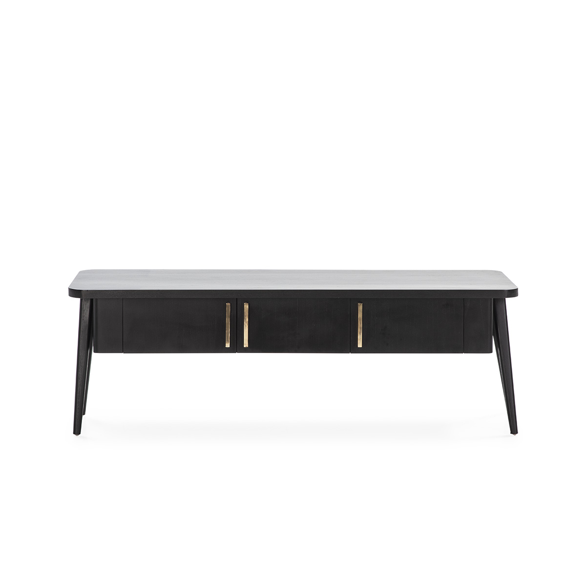 Mueble TV 150x50x51 Madera Negro