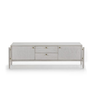 Mueble TV 160x40x50 Madera Blanco