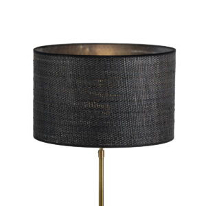 Pantalla 30x24x32 Fibra Natural -- Negro