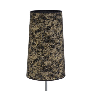 Pantalla 30x24x50 Loneta Negro/Oro