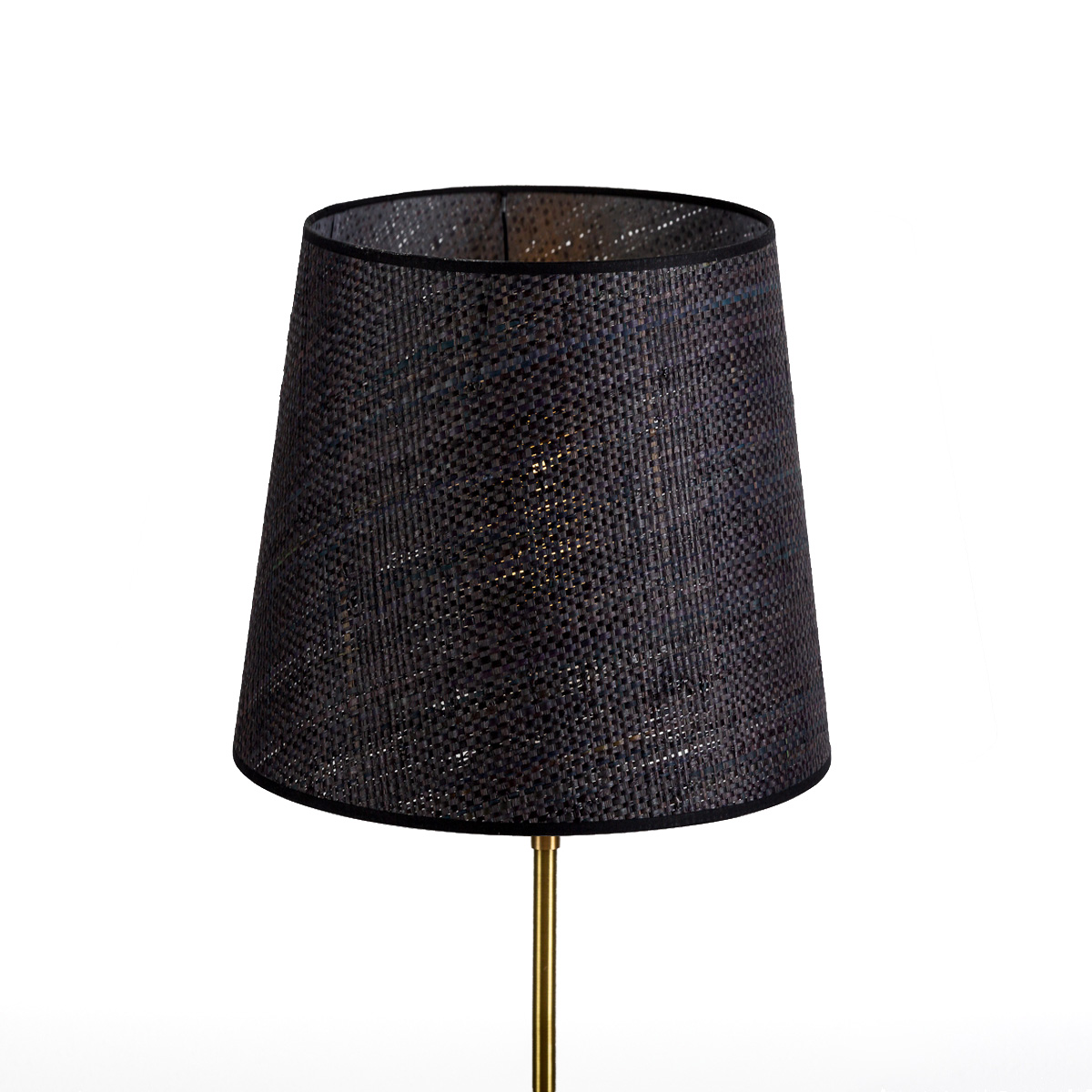Pantalla 30x30x20 Fibra Natural -- Negro