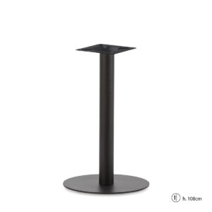 Pie de Mesa 45x45x108 Metal -- Negro