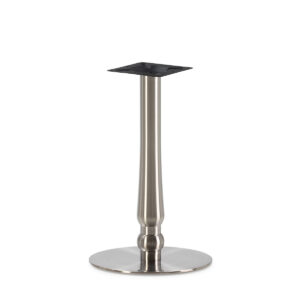 Pie de Mesa 45x45x72 Acero Acero Cepillado