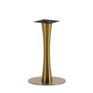Pie de Mesa 45X45X72 Acero Dorado