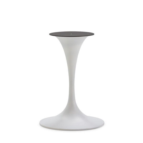 Pie de Mesa 51x51x72 Metal Blanco