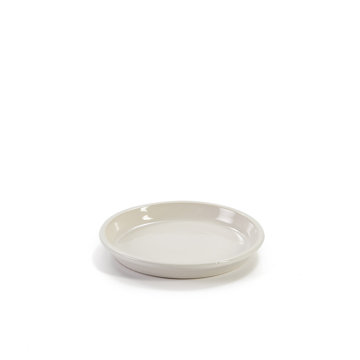 Plato 24x24x2 Gres Blanco