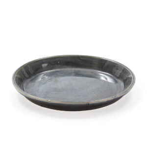 Plato 32x32x3 Gres Gris Envejecido