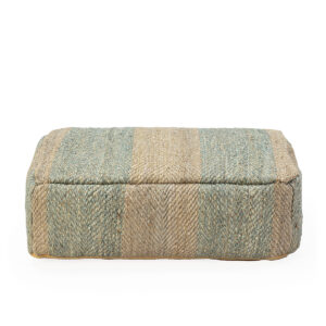 Puff 91x60x30 Shumak Gris/Natural