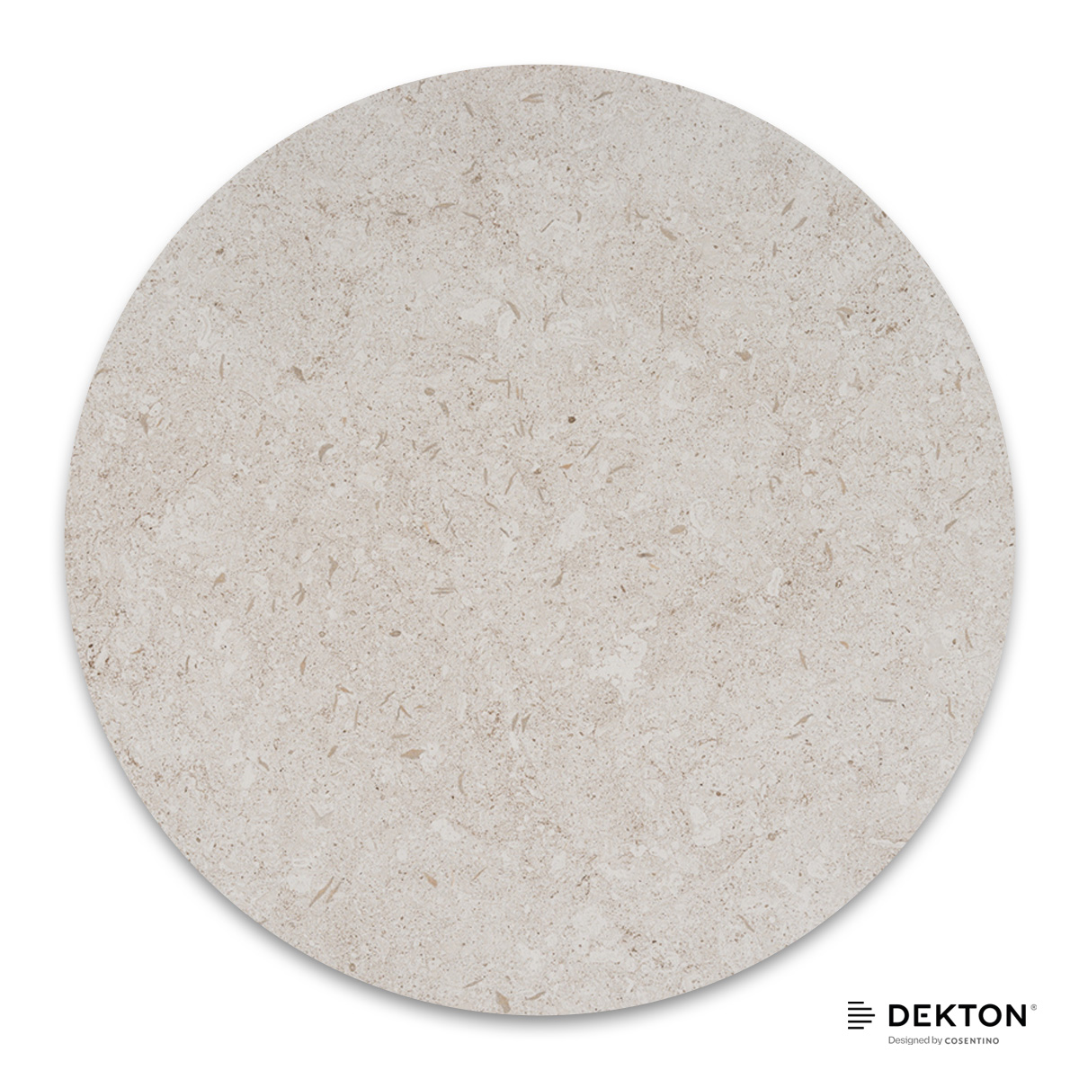 Sobre 80x80x2 Dekton -- Crema
