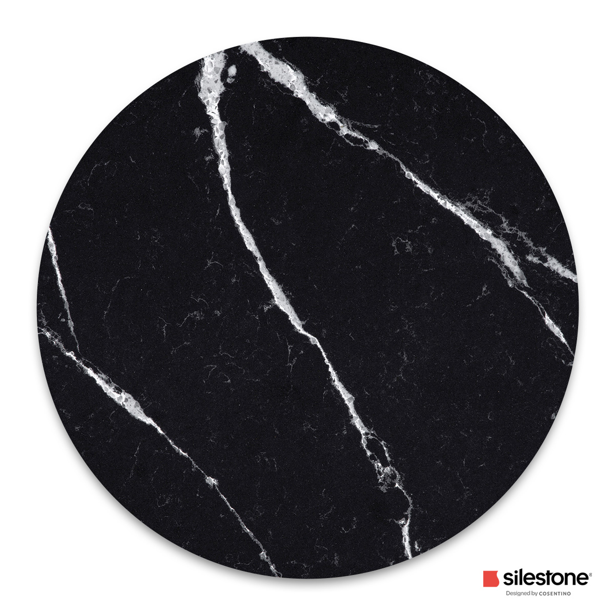 Sobre 80x80x2 Silestone -- Negro