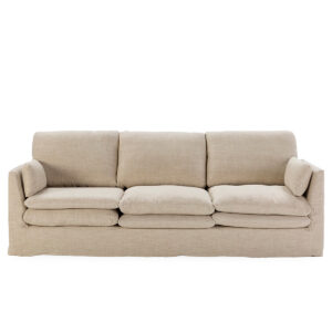 Sofá 253x107x92 Tela -- Marfil