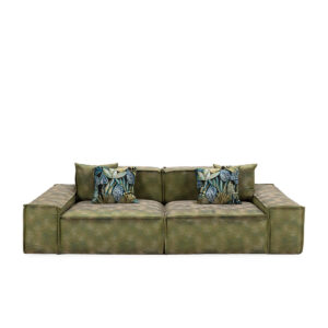 Sofá 270x130x72 Tela Cliente -- Verde
