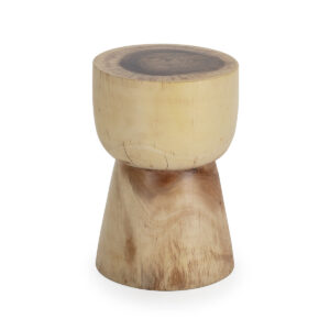 Taburete 30x30x45 Madera de Suar Natural