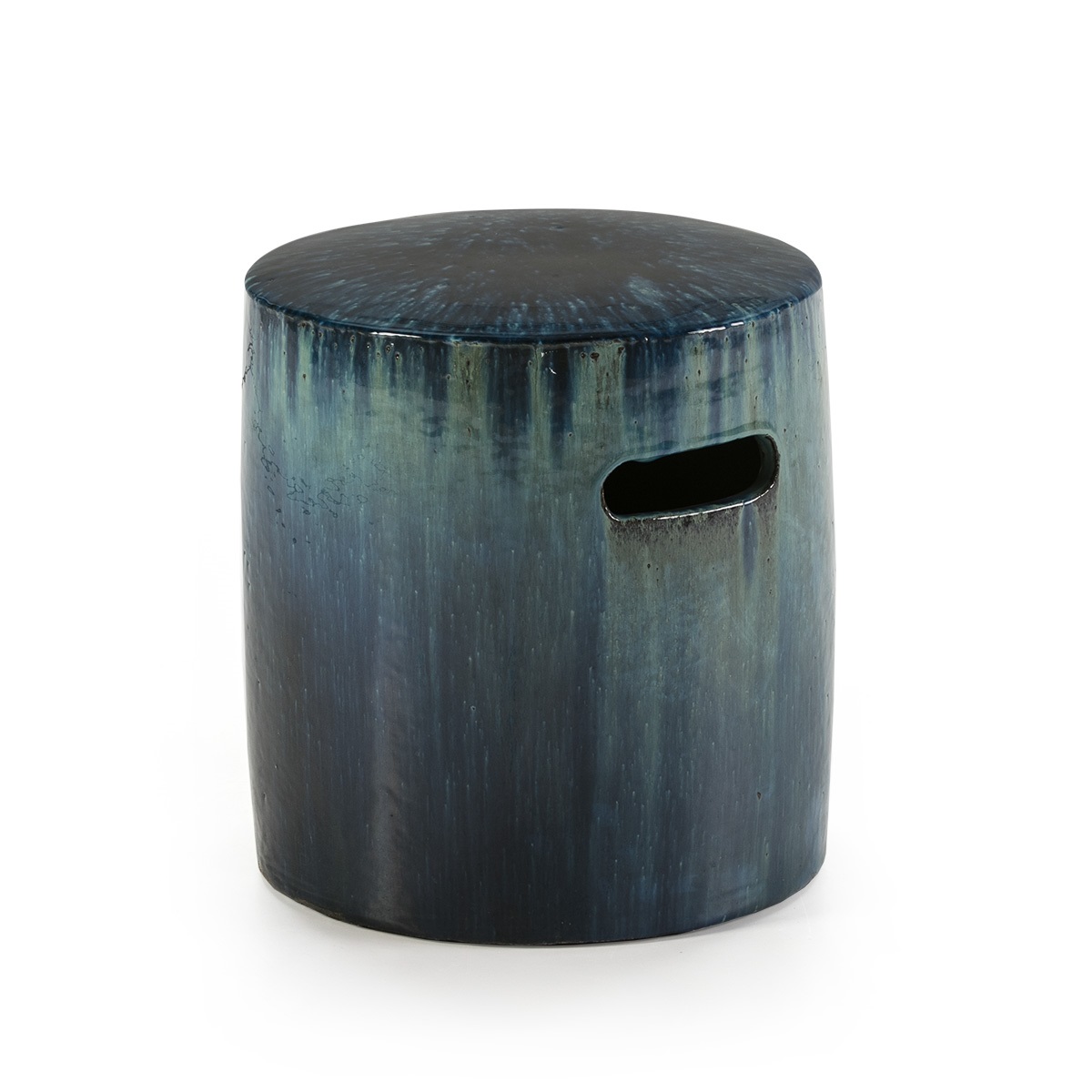 Taburete 38x38x42 Gres Verde Jade