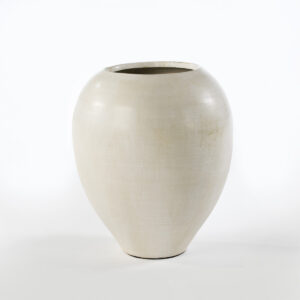 Vasija 40x40x46 Terracota Crema